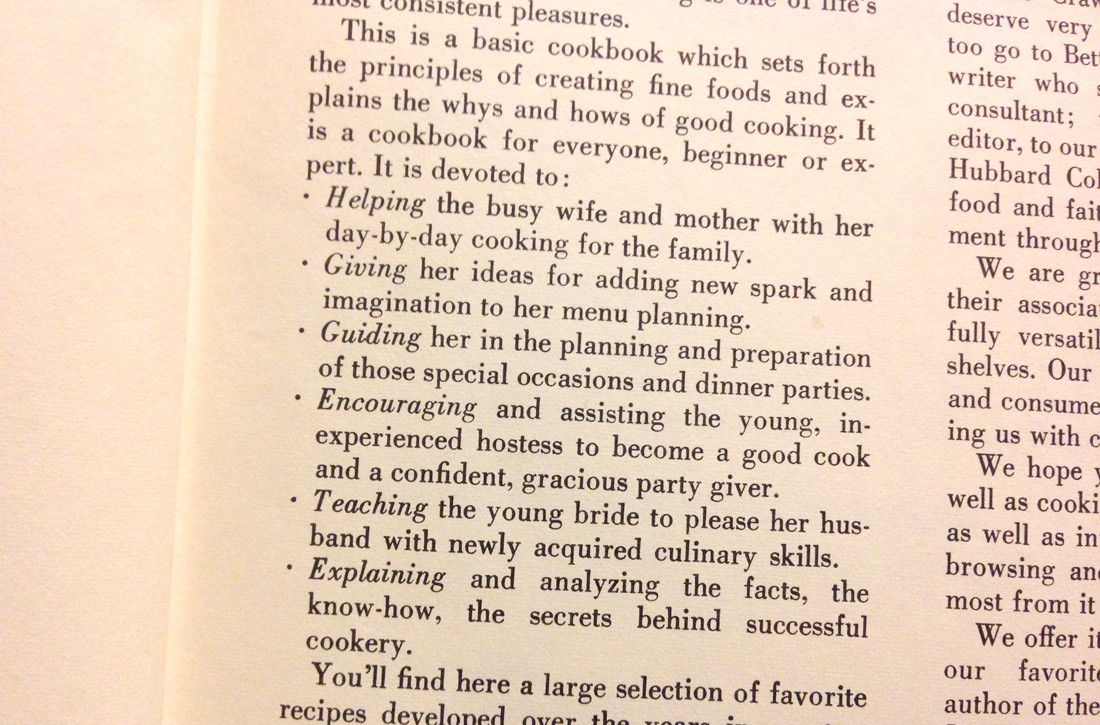 Cookbook for her